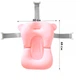 Матрацик килимок для дитини у ванночку з кріпленнями Bestbaby 330 Pink - зображення 6