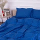 Комплект постельного белья MirSon Satin&nbsp;Stripe 30-0019&nbsp;Blue 110х140 Детский (2200005246283) - изображение 1