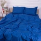 Комплект постельного белья MirSon Satin&nbsp;Stripe 30-0019&nbsp;Blue 110х140 Детский (2200005246283) - изображение 7