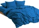 Комплект постельного белья Good-Dream King Size 220 x 240 см Blue Сатин (GDSBBS220240) - изображение 1