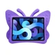 Чехол STR EVA Apple iPad 11" 2025 (A16) детский бабочка Purple - изображение 7