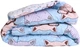 Одеяло MirSon Демисезонное King Size 220x240 см Хлопок №2827 Color Fun Line Whales (2200006700630) - изображение 1
