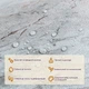 Самоклеюча LVT плитка Sticker Wall на підлогу, для кухні, ванної та інших приміщень 457х457х1.5мм SW-00002465 - зображення 3