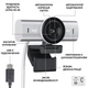Вебкамера Logitech MX Brio Pale Grey (960-001554) Сірий - изображение 2