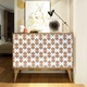 Самоклеющаяся пленка Sticker Wall оранжевые цветы 0,45х10м SW-00001220 - изображение 5