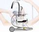 Кран-водонагреватель с душем нижнее подключение Instant electric heating water Faucet FT-001 - изображение 2