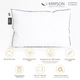 Пуховая подушка MirSon "3-х камерная" №2769 Delicate Lux мягкая 50х70 см (2200005194157) - изображение 5
