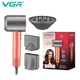 Фен VGR V-440 розовый 1400 Вт 11000 RPM 3 уровня обдува 3 режима (9077) - изображение 2