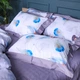 Комплект постельного белья MirSon полуторный 143x210 см Elit Azure Jay Сатин (2200010168921) - изображение 3