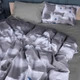 Комплект постельного белья Mirson Полуторный 143х210 см 22-1402 Silvery Cats Сатин (2200010567168) - изображение 1