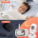 Видеоняня Baby Monitor ABM600-USB Type-c с монитором 3.5'' двусторонней связью и ночным видением - изображение 10