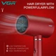 Фен VGR V-431 червоний 1800 Вт 2 рівні обдування 2 режими (9136) - зображення 4