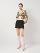 Блузка женская Zara 3278/781 S Хаки (03278781071022) - изображение 3