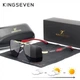 Чоловічі фотохромні сонцезахисні окуляри KINGSEVEN N7719 Gold Photochromic - зображення 1