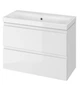 Умывальник с тумбой Cersanit Moduo Slim 62x37,5x79.5см белый (UN509-044) - изображение 1