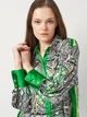 Рубашка женская Zara 2699/123 S Зеленая (02699123098025) - изображение 4