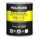 Эмаль Polifarb ExtraMal ПФ-115 темно-зеленая 2,8 кг - изображение 2