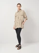 Пиджак женский Zara 3046/124 M Бежевый (03046124711030) - изображение 3