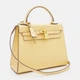 Сумка жіноча Borsa Leather K1EZE3167ye-yellow - зображення 2