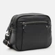 Женская кожаная сумка Borsa Leather K12003bl-black - изображение 2