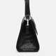 Женская кожаная сумка Borsa Leather K1213D-black - изображение 4