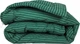 Набір MirSon №116 Сolor Fun Line 17-0612 Stripe Emerald Ковдра Демісезонна Односпальна 140х205 EcoSilk + Дві наволочки 50х70 (2200010852257) - зображення 1