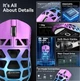 Игровая мышь беспроводная ATTACK SHARK R3 из магниевого сплава 8K purple - изображение 6