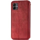 Чехол книжка GETMAN Cubic (PU) для Samsung Galaxy A05 Красный - изображение 2
