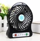 Вентилятор портативный настольный мини на аккумуляторе + USB Mini Fan 14х10х4 см Черный - изображение 1