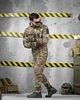 Тактичний літній еластичний костюм 3 в 1 вітровка, штани, футболка Combat Force Multicam M - зображення 1