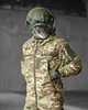 Тактичний костюм липучки під шеврони кишені на блискавці повномірні розміри Tactical Series Combat Multicam S - зображення 2