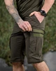 Тактичний літній костюм Штани-шорти Series Tactical Olive M - зображення 7