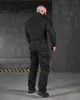 Тактический костюм с наколенниками в комплекте Tactical Combat Black M - изображение 8