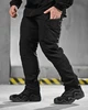 Тактический летний эластичный костюм водоотталкивающая пропитка Combat Force Black S - изображение 9