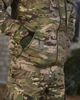 Армійський костюм Defender Мультикам ріп-стоп з відстібаючимся капюшоном і резинкою на поясі S - зображення 8