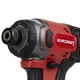 Акумуляторний безщітковий гайковерт ударний WORCRAFT CIS-S20LiB-260, 1/4'' hex-drive - зображення 7