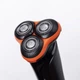 Электробритва Sokany SK-16038 беспроводная с 3 бритвенными головками 5 Вт 800 mAh оранжевый - изображение 5