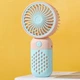 Ручной / настольный вентилятор на аккумуляторе Mini Fan односкоростной мини-вентилятор, 12.8х6.3х4.4 см, голубой (104016172) - изображение 6