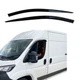 Дефлекторы окон ветровики Citroen Jumper 06- 2шт CLOVER Ситроен Джампер АМ00548901 - изображение 1