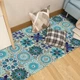 Самоклеящаяся ПВХ плитка Patchwork 20x20 см, 10 шт, водостойкие панели для стен и пола (0,4 м²) узор № 17 - изображение 4