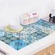 Самоклеюча ПВХ плитка Patchwork 20x20 см, 10 шт, водостійкі панелі для стін і підлоги (0,4 м²) візерунок № 4 - зображення 7