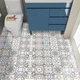 Самоклеящаяся ПВХ плитка Patchwork 20x20 см, 10 шт, водостойкие панели для стен и пола (0,4 м²) узор № 19 - изображение 7