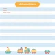 Фотоальбом на 20 аркушів 32x32 см EVG sheet Baby collage Blue w/box - зображення 8