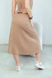 Спідниця в рубчик 410BRI 2XL бежевий - изображение 2