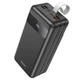 Внешний аккумулятор Power Bank HOCO J86B Electric USB 22.5W / Type-C PD20W 60000mAh, Black - изображение 1