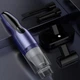 Вакуумний пилосос Vacuum Cleaner BG-XCQ01 бездротовий з 4 насадками 40х20х7 см Чорно-фіолетовий (127-14-16447) - зображення 6