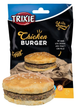 Ласощі для собак Trixie Chicken Burger Бургер з куркою та сиром'ятною шкірою 9 см 140 г (4053032439382) - зображення 1