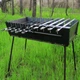 Мангал розкладна валіза KITUA BBQ на 10 шампурів (УК-М10) - зображення 8