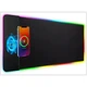 Килимок для миші з бездротовим зарядним пристроєм Choetech (T543-F) RGB Illuminated 15 Wireless Charging ( - изображение 6