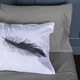 Комплект постельного белья Mirson Полуторный Евро 160х220 см 22-1400 Feather Touch Сатин (2200010566611) - изображение 5